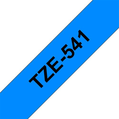 TZE-541 LAMINATED TAPE 8 MM 8M BLACK ON BLUE