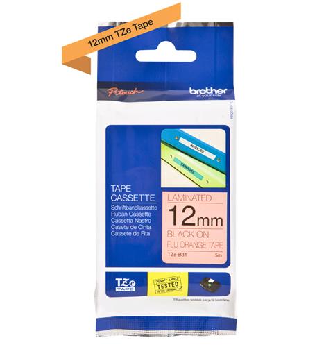 TZE-B31 BLACK ON ORANGE