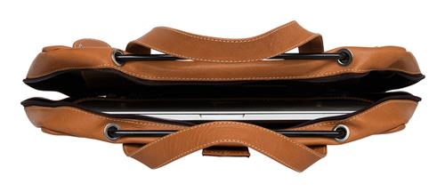 BORSA PER LAPTOP R-GO VIVA PELLE ERGO. SUPP. LAPTOP MARRONE