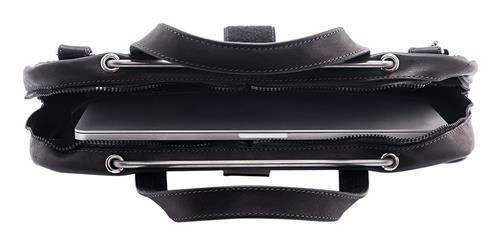 BORSA PER LAPTOP R-GO VIVA PELLE ERGO. SUPP. LAPTOP NERO