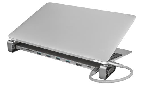 DALYX DOCK MULTIPORTA USB-C 10-IN-1  -  GRIGIO