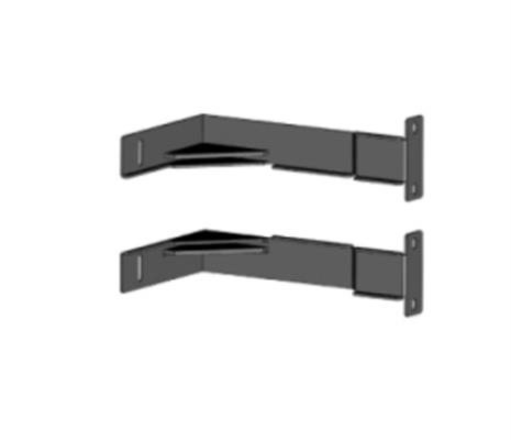 EASY BRKT POST BTM 5-6FT INSIDE ONE PAIR