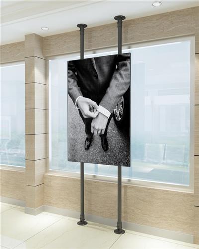 FLOOR-TO-CEILING UP TO 100KG VESA 600X400