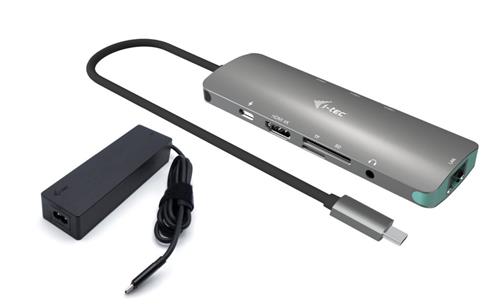 I-TEC NANO LAN DOCK + P/S 100W DOCK 4K HDMI LAN PD 100W