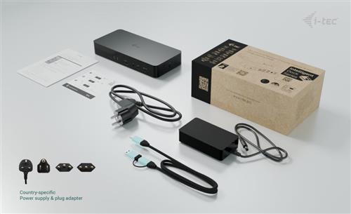 I-TEC UNIVERSAL INTELLIGENT DUAL DISPLAY DOCKING STATION POW