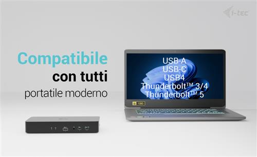 I-TEC UNIVERSAL INTELLIGENT DUAL DISPLAY DOCKING STATION POW