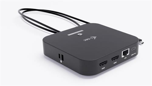 I-TEC USB-C 2X HDMI DOCK 100W PD 100W + I-TEC CHARGER 100W