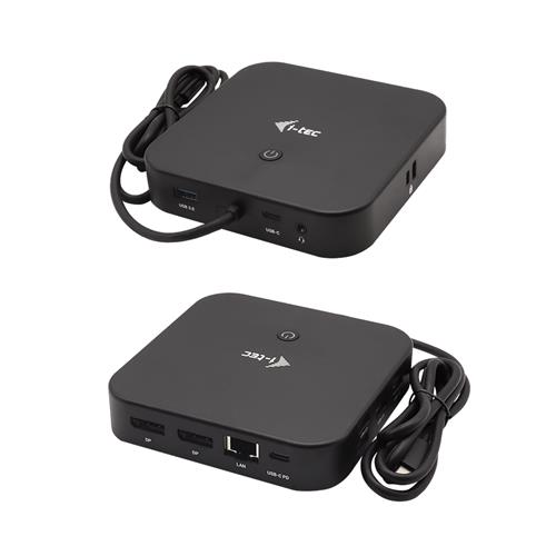 I-TEC USB-C 2XDP DOCK W/ PD100W I-TEC USB-C DUAL DISPLAY DOCK