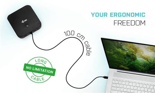 I-TEC USB-C 2XDP DOCK W/ PD100W I-TEC USB-C DUAL DISPLAY DOCK