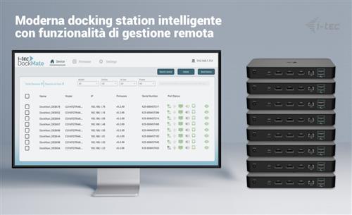 I-TEC USB-C INTELLIGENT TRIPLE DISPLAY DOCKING STATION POWER DE