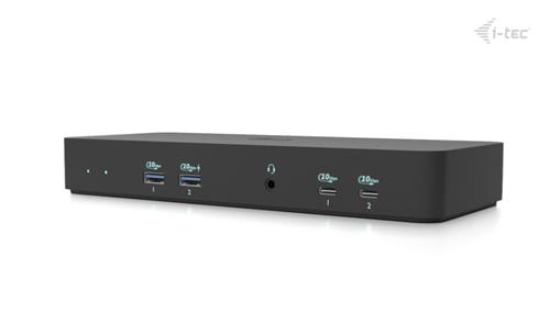 I-TEC USB-C INTELLIGENT TRIPLE DISPLAY DOCKING STATION POWER DE