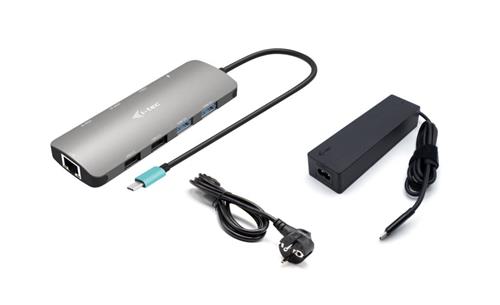 I-TEC USB-C METAL NANO 2X HDMI DOCKING STATION PD 100W + CHARGE