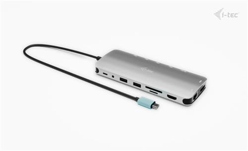 I-TEC USB-C NANO 3X LCD DOCK 2X HDMI 1X USB-C VIDEO PD 140W