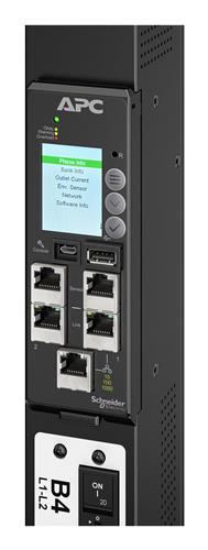 APC NetShelter unità di distribuzione dell'energia (PDU) 40 presa(e) AC 0U Nero