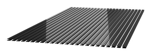 PANEL CONNECTOR PLASTIC 1200MM X12 BLACK