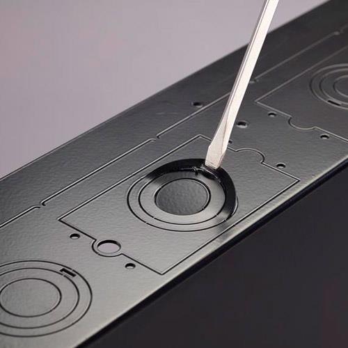 PROXIMITY LARGE IN-WALL STORAGE BOX+COVER WHITE