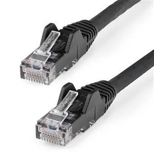 StarTech.com N6LPATCH1MBK cavo di rete Nero 1 m Cat6 U/UTP (UTP)