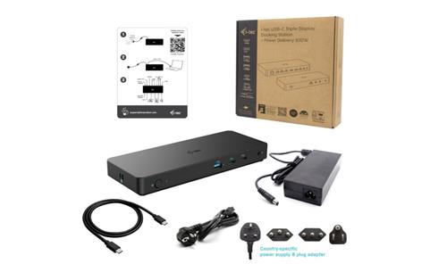 USB-C TRIPLE 4K DISPLAY DOCKING STATION GEN2 PRO PD 100W UK VERS