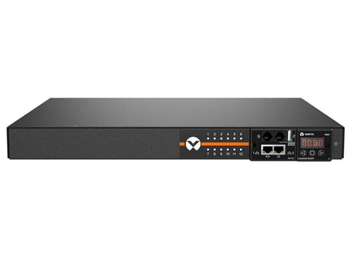 Vertiv Geist MUR3E1R5-12CF17-2C20A9H00-S unità di distribuzione dell'energia (PDU) 12 presa(e) AC 0U Nero