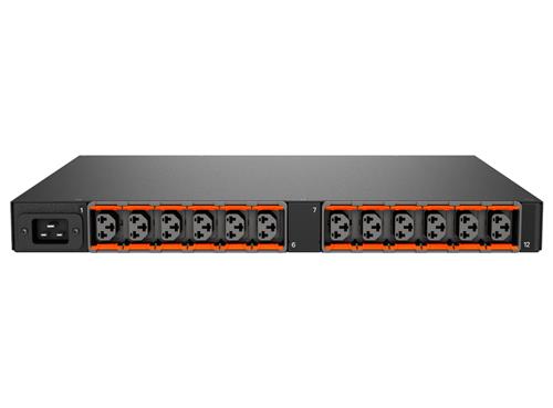 Vertiv Geist MUR3E1R5-12CF17-2C20A9H00-S unità di distribuzione dell'energia (PDU) 12 presa(e) AC 0U Nero