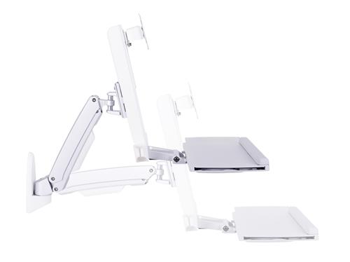 WALL SUPPORT FOR 3 JOINTS FOR MONITOR+KB+MOUSE