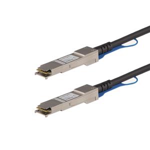 StarTech.com QSFP40GPC3M cavo InfiniBand e in fibra ottica QSFP+ Nero