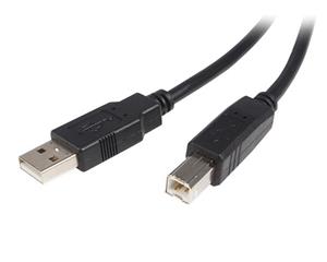 StarTech.com USB2HAB1M cavo USB USB 2.0 USB A USB B Nero