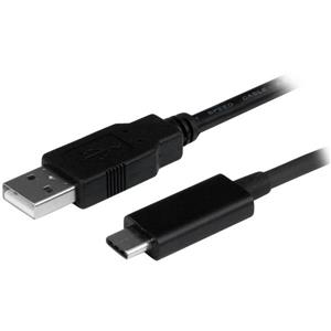 StarTech.com USB2AC1M cavo USB USB 2.0 Nero