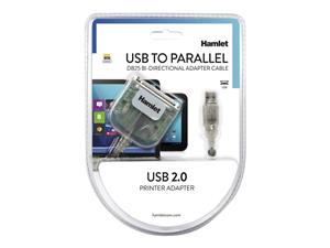 CAVO USB-A TO PARALLELO 25 PIN BI-DIREZIONALE - LUNGHEZZA 2 MT