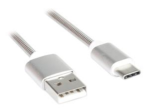 CAVO USB-C TO USB-A 2.0 M/M LUNGHEZZA 150 CM IN METALLO