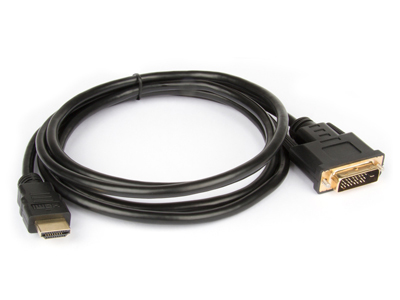 Hamlet XVCHDM-DV30 cavo e adattatore video 3 m HDMI tipo A (Standard) DVI-D Nero