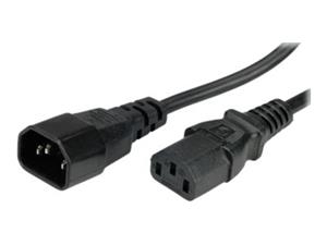 IEC320 POWER EXTENSION CABLE 1M IEC MT 1 NERO