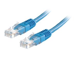 NETWORK CABLE CAT6 UTP BLU 1M BLU 1M