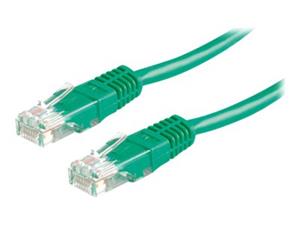 NETWORK CABLE CAT6 UTP GREEN 0.5M