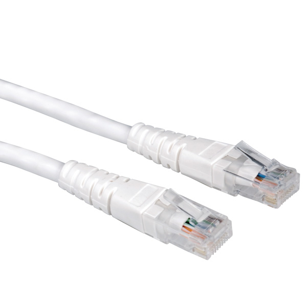 VALUE UTP Patch Cord, Cat.6, white 5 m cavo di rete Bianco U/UTP (UTP)