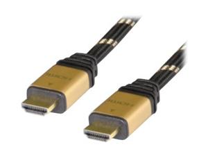 TOP HIGH SPEED HDMI CABLE WITH ETHERNET GOLD M / M 1M