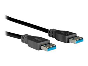 USB CABLE 3.0 A-A M/M 1.8M 1.8M - BLACK