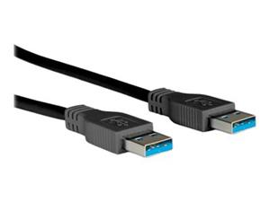 USB CABLE 3.0 A-A M/M 3M 3M - BLACK