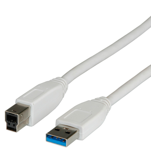 ITB ROS3003 cavo USB USB 3.2 Gen 1 (3.1 Gen 1) 3 m USB A USB B Beige