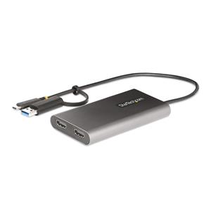 StarTech.com 109B-USBC-HDMI adattatore grafico USB 3840 x 2160 Pixel Grigio