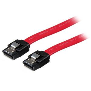 StarTech.com LSATA12 cavo SATA 0,304 m SATA 7-pin Rosso