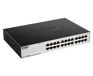 D-Link GO-SW-24G switch di rete Non gestito Gigabit Ethernet (10/100/1000) Nero