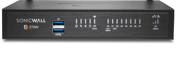 SonicWall TZ270 firewall (hardware) 2 Gbit/s