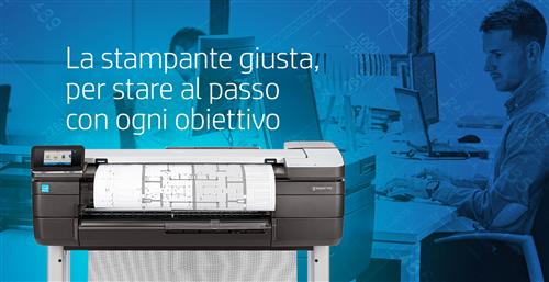 HP Designjet T830 24-in Multifunction Printer stampante grandi formati Wi-Fi Ad inchiostro A colori 2400 x 1200 DPI 610 x 1897 mm Collegamento ethernet LAN