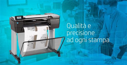 HP Designjet T830 24-in Multifunction Printer stampante grandi formati Wi-Fi Ad inchiostro A colori 2400 x 1200 DPI 610 x 1897 mm Collegamento ethernet LAN