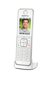 FRITZ!Fon C6 International Telefono DECT Identificatore di chiamata Bianco