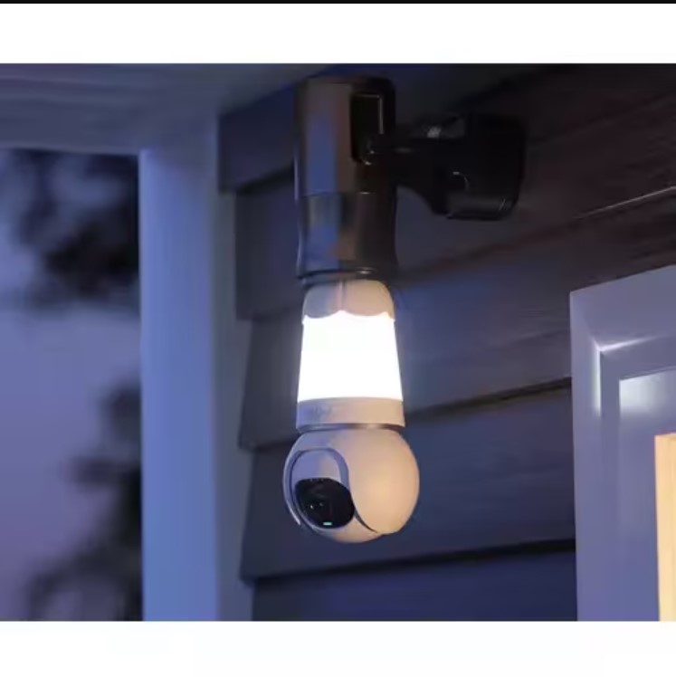 Imou Bulb Cam with light 2K Lampadina Telecamera di sicurezza IP Esterno 2304 x 1296 Pixel Soffitto