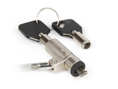 Hamlet XNBLOCK150KN cavo di sicurezza Argento 1,5 m