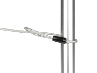 Hamlet XNBLOCK150KN cavo di sicurezza Argento 1,5 m