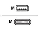 USB A/M TO USB TYPE C120CM .